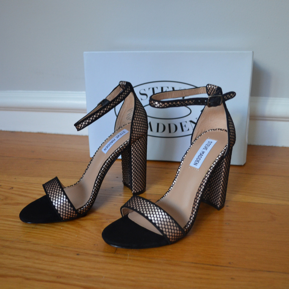 LAST ONE‼️ STEVE MADDEN Ankle Strap Dress Sandals - Picture 2 of 8
